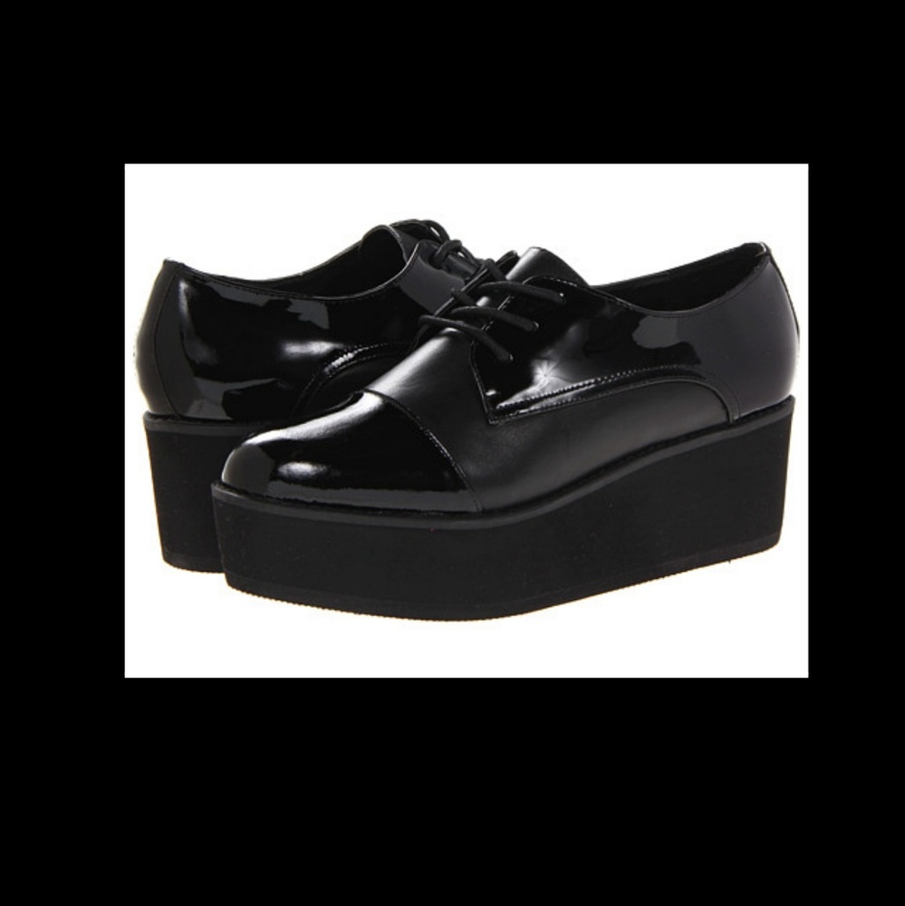 Steve Madden Black Platform